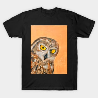 Acrylic painting of an owl T-Shirt